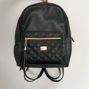 Mini Black Backpack